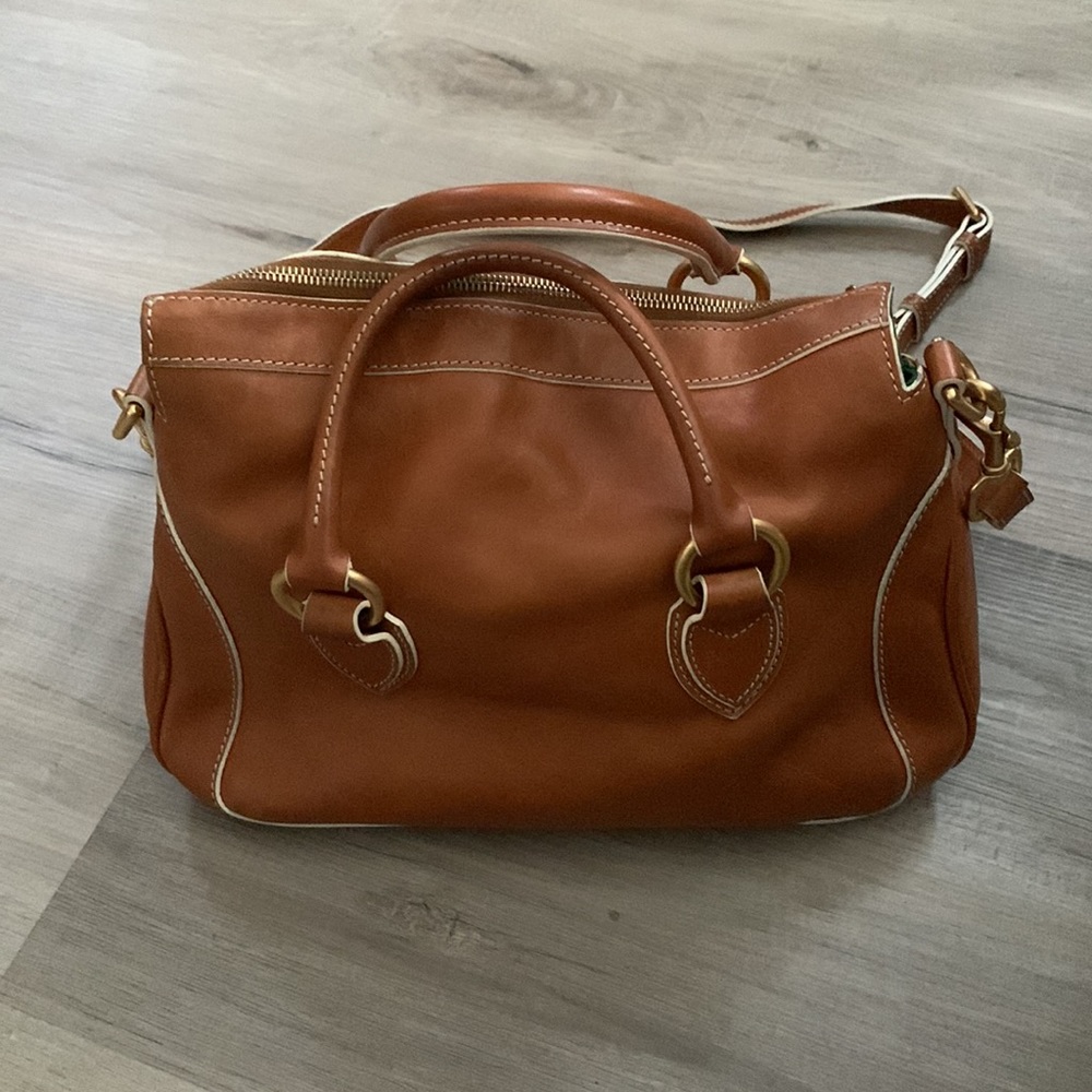 Dooney and Bourke tan leather bag